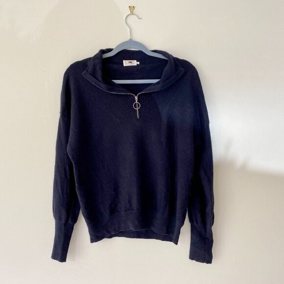 Cashmere half zip sweater - Picture 2 of 5